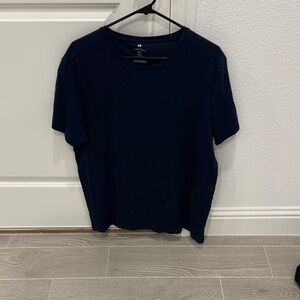H&M Navy Blue Men's Shirt